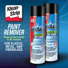 KLEAN-STRIP foam clinging to vertical surface close-up, improved dwell time benefit