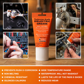 Klear Concepts being applied with a gloved hand to a connector, aiding quick maintenance