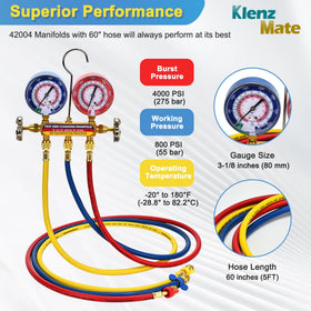 KlenzMate 42004 1/4" flare connector fittings conveying secure leak-free connection benefit