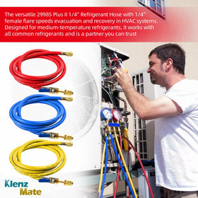 KlenzMate pressure rating label showing 4000 psi burst strength benefit