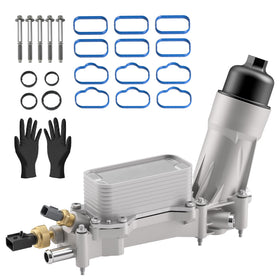 KLN PERFORMANCE front view of aluminum housing showing robust construction and leak prevention