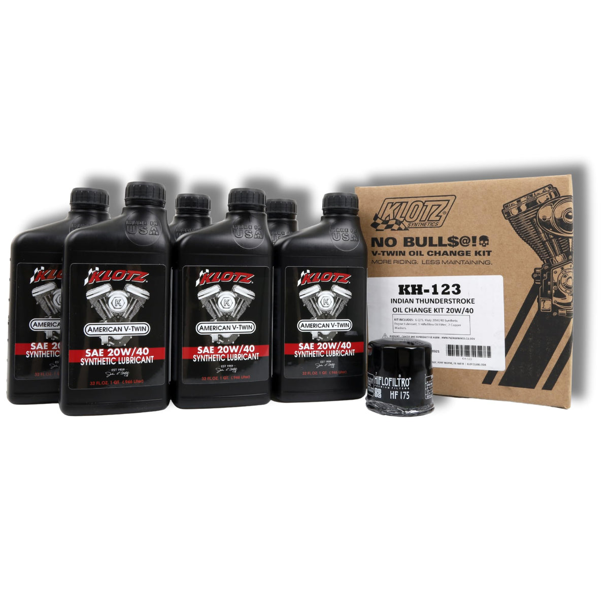 Klotz KH-123 kit front packaging showing contents and branding for easy identification