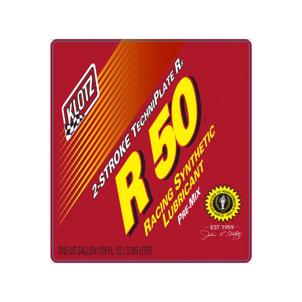Klotz R-50 close-up of oil texture highlighting synthetic clarity and high film-strength benefit