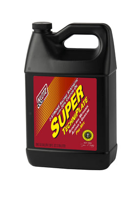 Klotz front label of one-gallon jug showing product ID and benefits