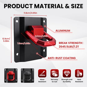 klutchtech folded flat ring showing low-profile storage benefit