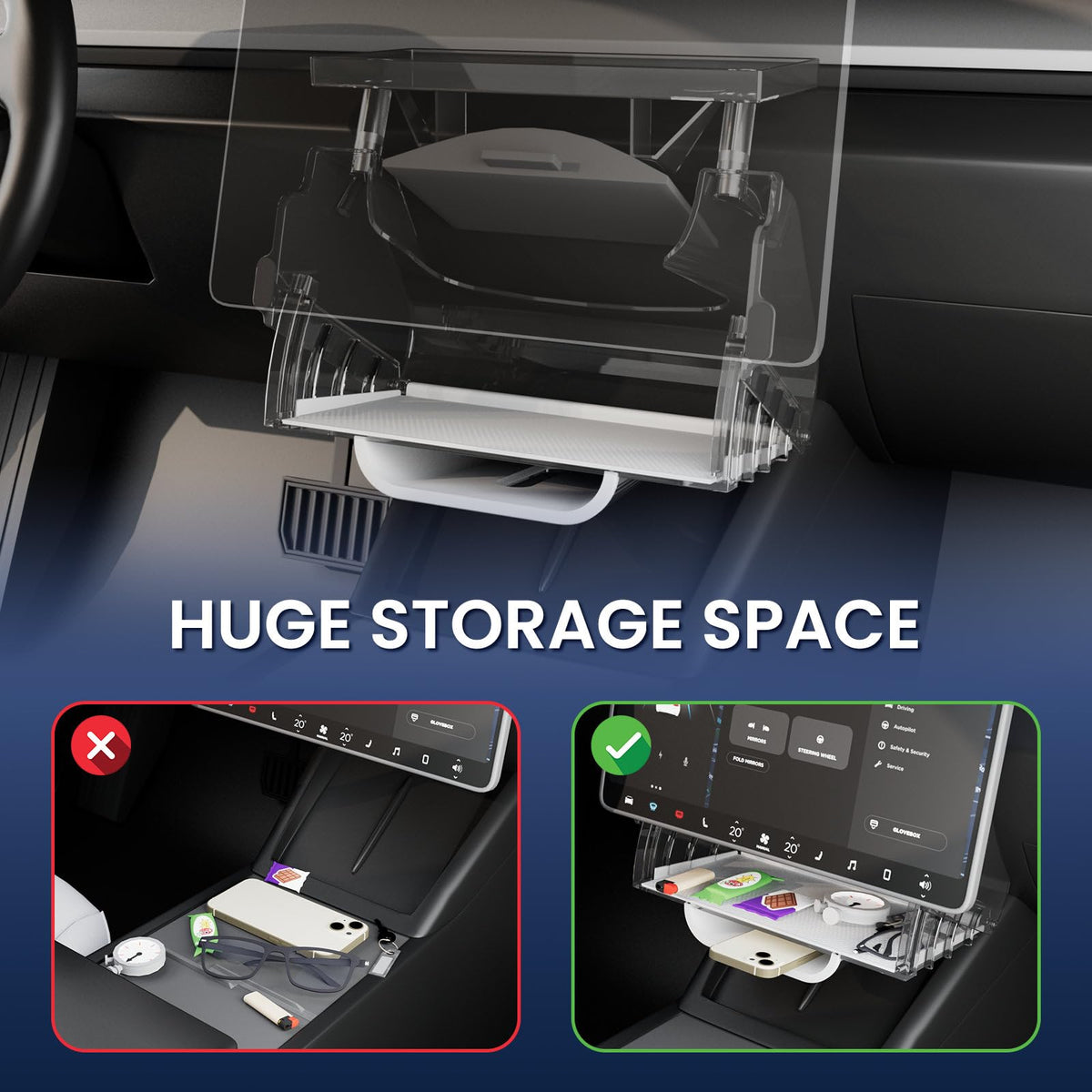 Klutchtech installed in Tesla Model Y Juniper demonstrating seamless factory look benefit
