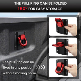 klutchtech mounted in Ford truck bed demonstrating secure cargo fastening