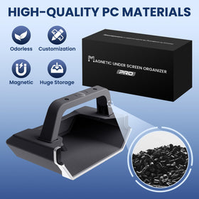 Klutchtech rounded metal plate detail that ensures stable magnetic connection