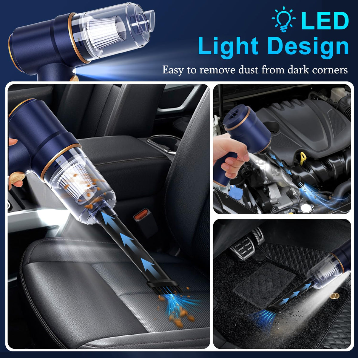 KMM cleaning a car seat in a lifestyle scene for quick interior detailing