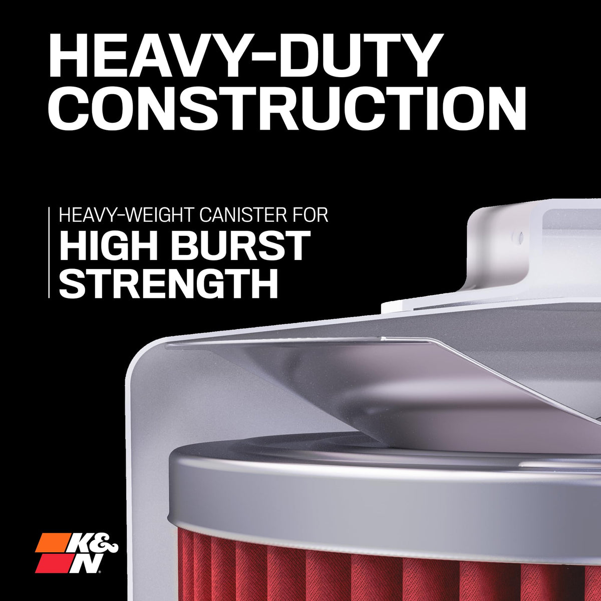 K&N KN-153 installed on Ducati engine illustrating quick-fit maintenance benefit