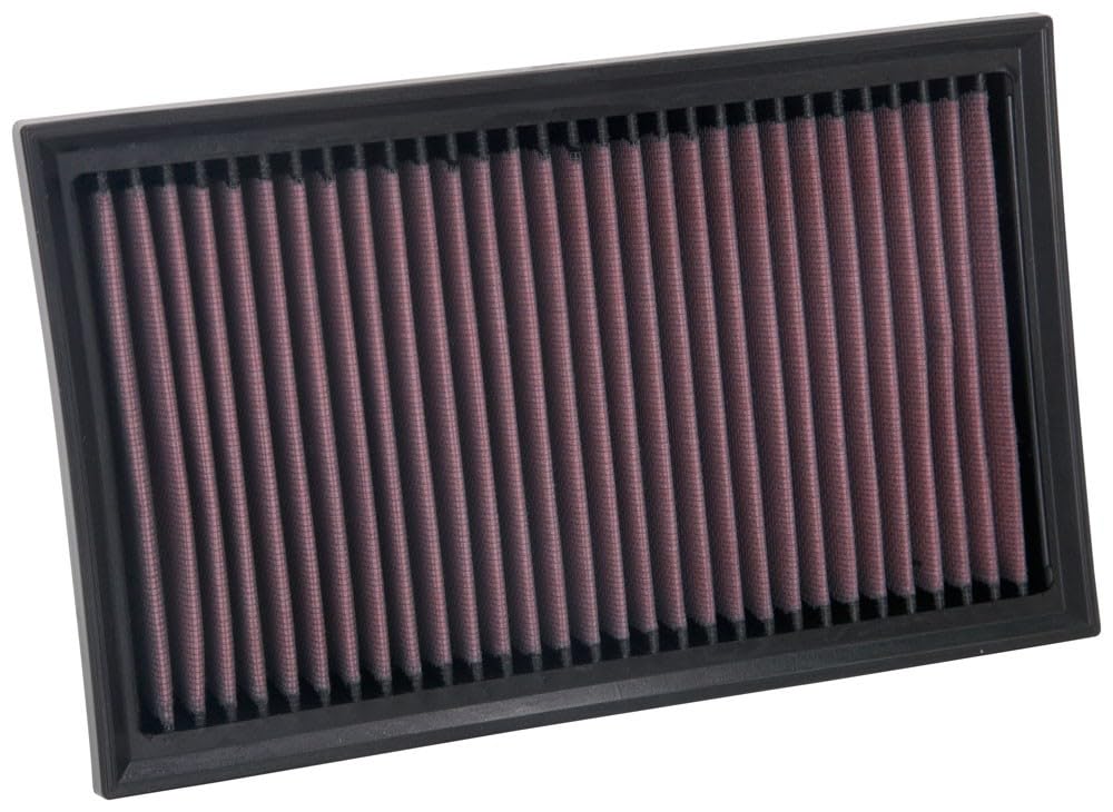 K&N edge seal detail showing durable frame and reliable sealing benefit