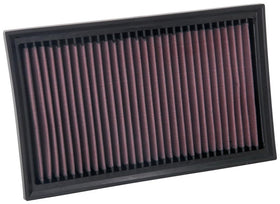 K&N edge seal detail showing durable frame and reliable sealing benefit