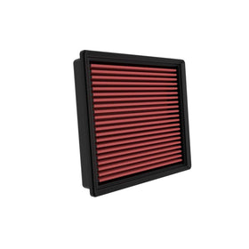 K&N filter installed in Tundra airbox demonstrating straightforward fitment