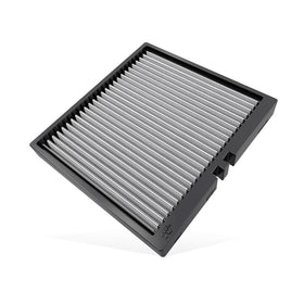K&N filter held in hand showing compact size and easy fit