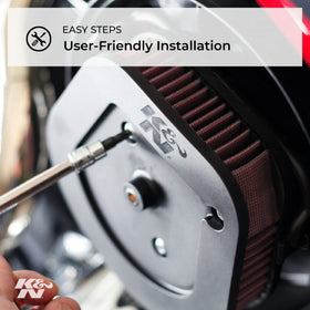 K&N gasket and seal detail showing secure sealing and leak prevention