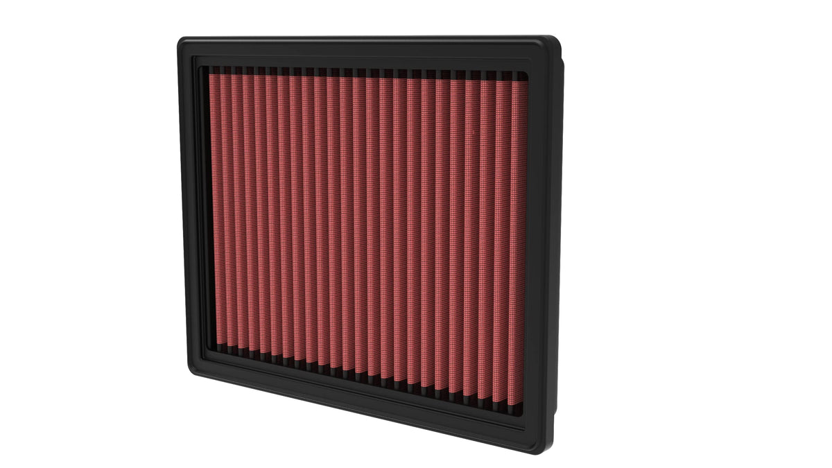 K&N front view of 33-5126 filter showing packaging and fitment benefits
