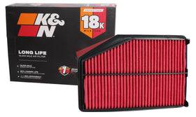K&N front packaging showing product and model for quick identification and confidence