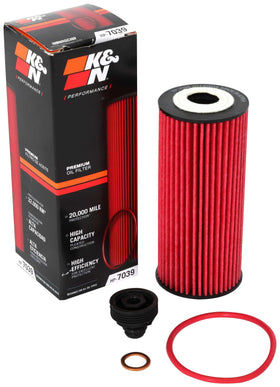 K&N front canister showing durable construction and easy fit for improved protection