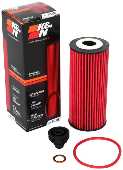 K&N front canister showing durable construction and easy fit for improved protection