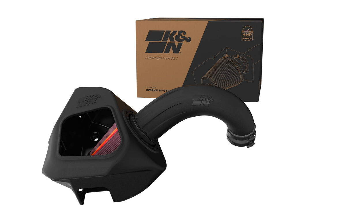 K&N full NextGen kit front assembly showing complete components and clear benefits