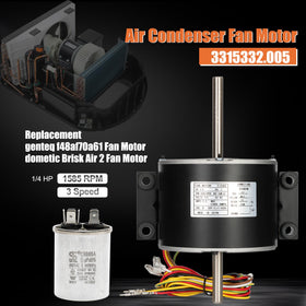 Knocokie motor side profile highlighting compact design and efficient cooling