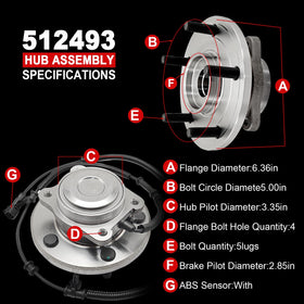 KNOLET wheel bearing seal close-up demonstrating premium sealing to prevent grease leakage