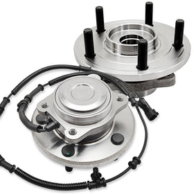 KNOLET rear wheel hub front view showing flange and five studs for accurate fit