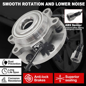 KNOLET ABS sensor and wiring detail ensuring proper wheel speed reading