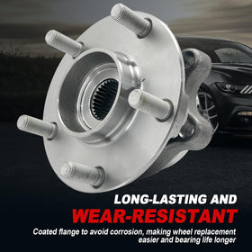 KNOLET coated hub surface resisting corrosion for longer lifespan