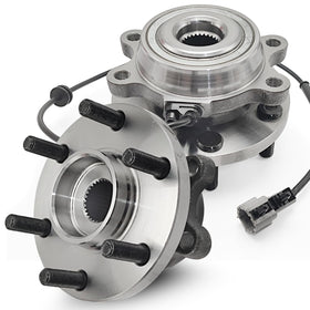 KNOLET front hub assembly front view showing fit and finish benefit