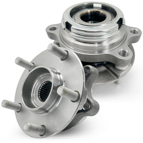 KNOLET front hub pair packaging showing both assemblies and warranty