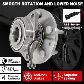KNOLET hub backside detail showing bolt holes and mounting surfaces for accurate fitment