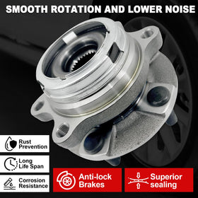 KNOLET close-up of bearing surface showing precision machining and smooth rotation benefit
