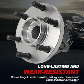 KNOLET hub installed on vehicle front wheel assembly improving ride feel