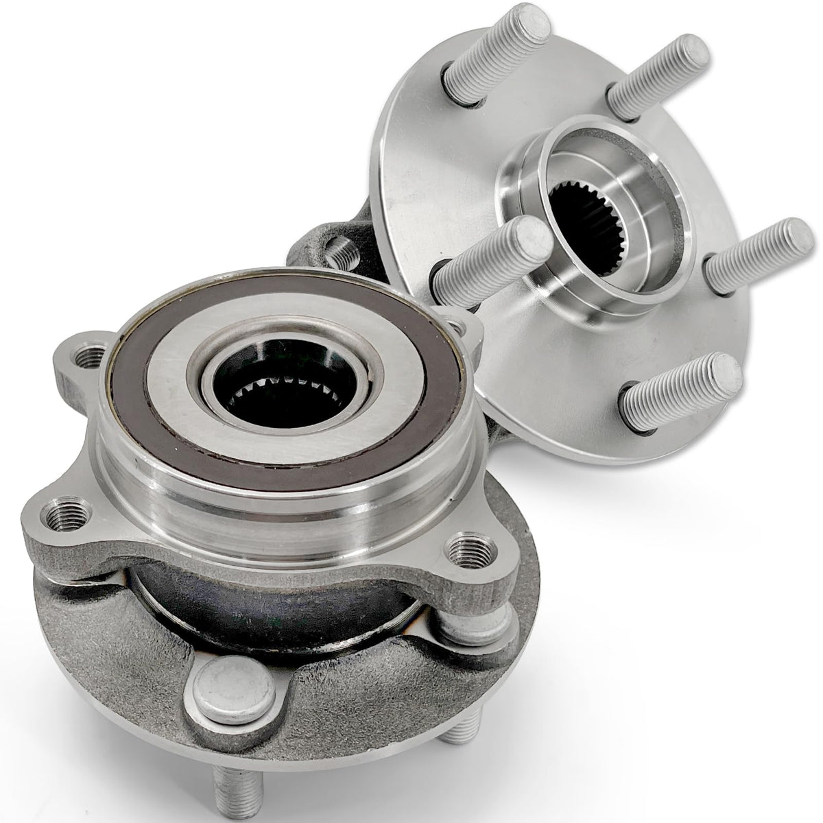 KNOLET front hub assembly front view showing fit and durability benefits