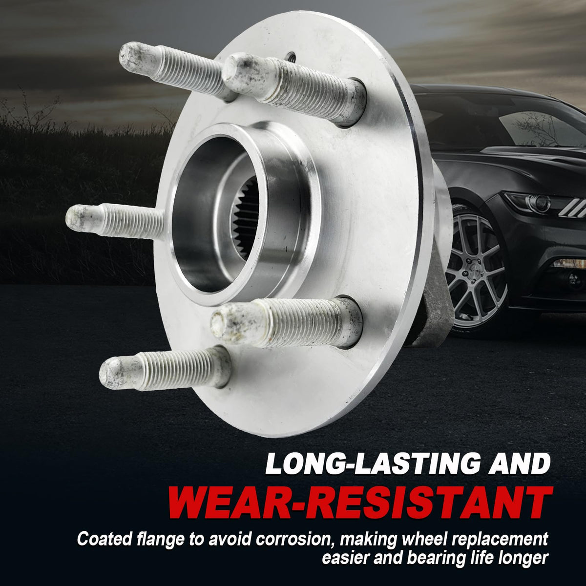KNOLET hub installed on vehicle demonstrating restored wheel stability