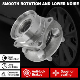 KNOLET hub side profile showing key dimensions for accurate fitment