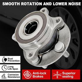 KNOLET side profile with wheel studs showing correct stud alignment benefit
