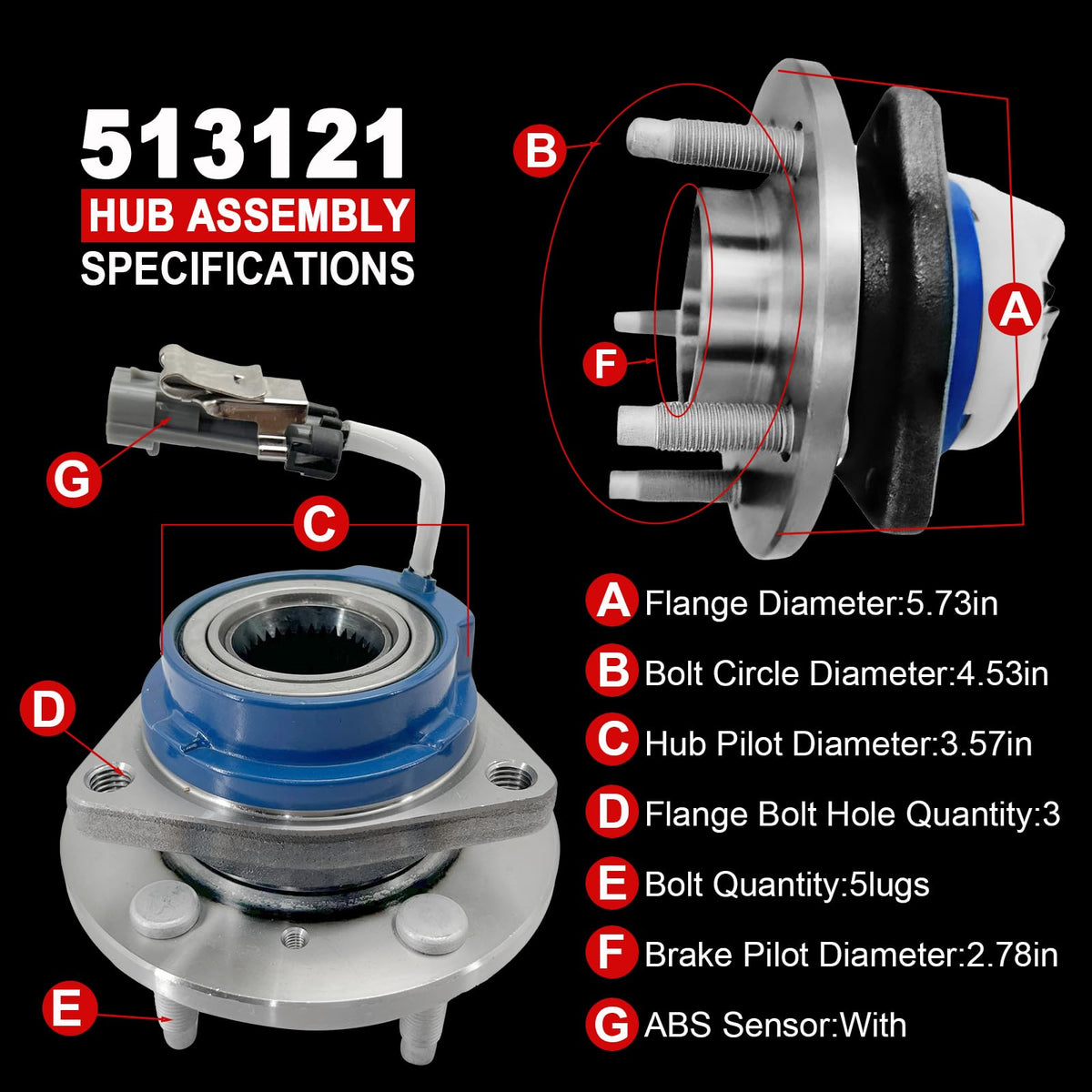 KNOLET ABS sensor and connector detail preserving wheel-speed signal and braking safety