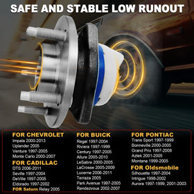 KNOLET hub assembly side profile highlighting robust forged-steel construction and durability
