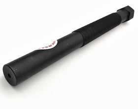 KNS clutch puller next to ruler and box showing size and professional shop readiness