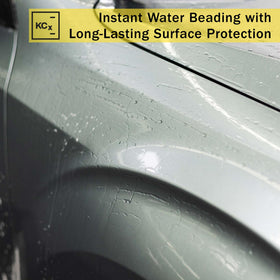 KOCHCHEMIE shampoo used in driveway wash scene conveying easy, pleasant maintenance
