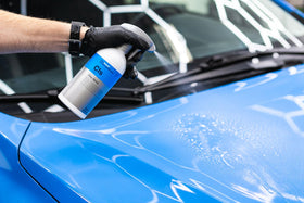 KOCHCHEMIE after wiping surface shows clean finish and no residue left behind
