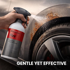 KOCHCHEMIE active foam on brake disc lifting rust and brake dust