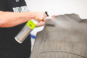KOCHCHEMIE Green Star used on engine bay removing grease safely