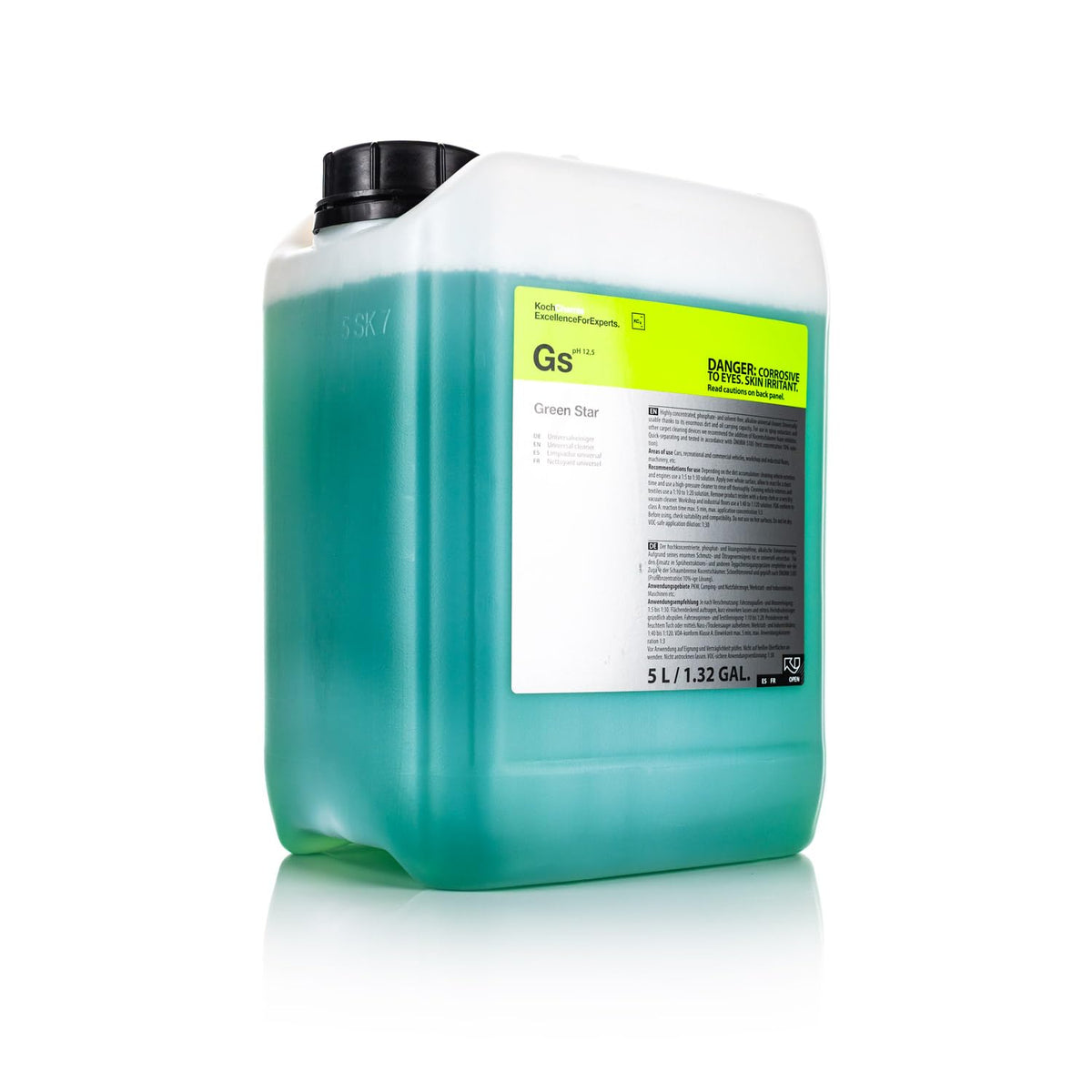 KOCHCHEMIE Green Star bottle front label showing product and volume benefit
