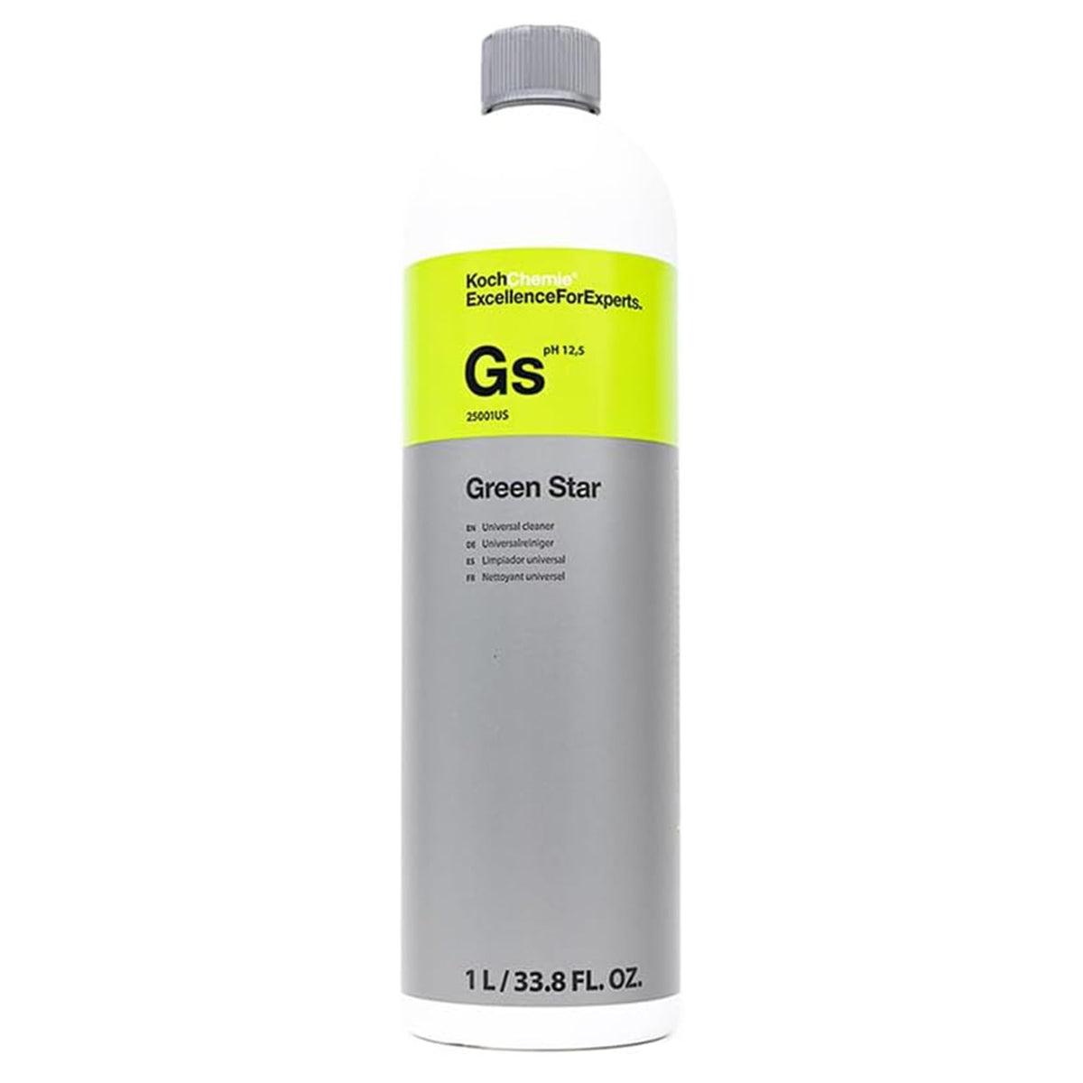 KOCHCHEMIE Green Star front label showing product use instructions and benefits
