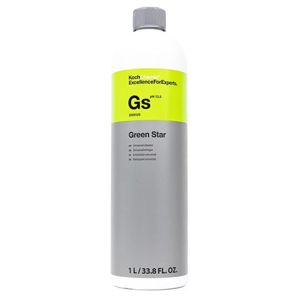 KOCHCHEMIE Green Star front label showing product use instructions and benefits