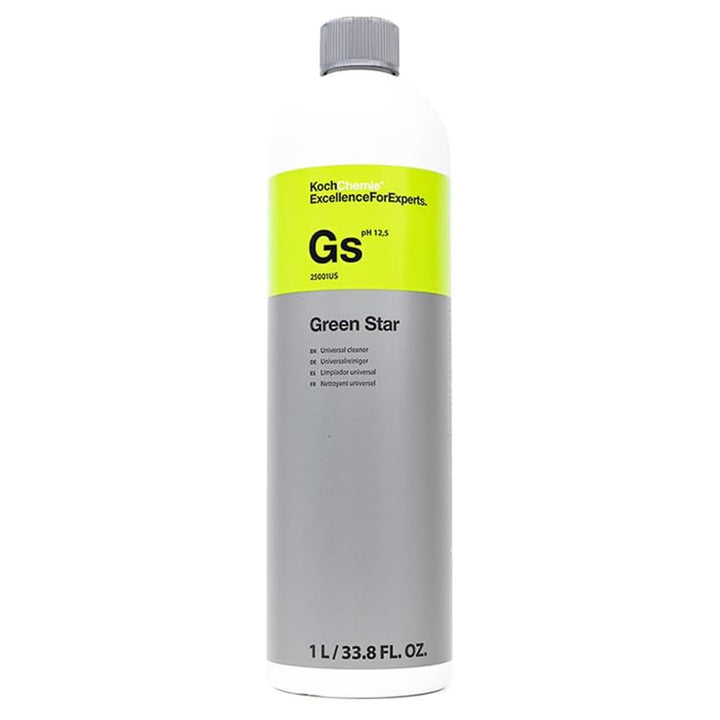 KOCHCHEMIE Green Star front label showing product use instructions and benefits