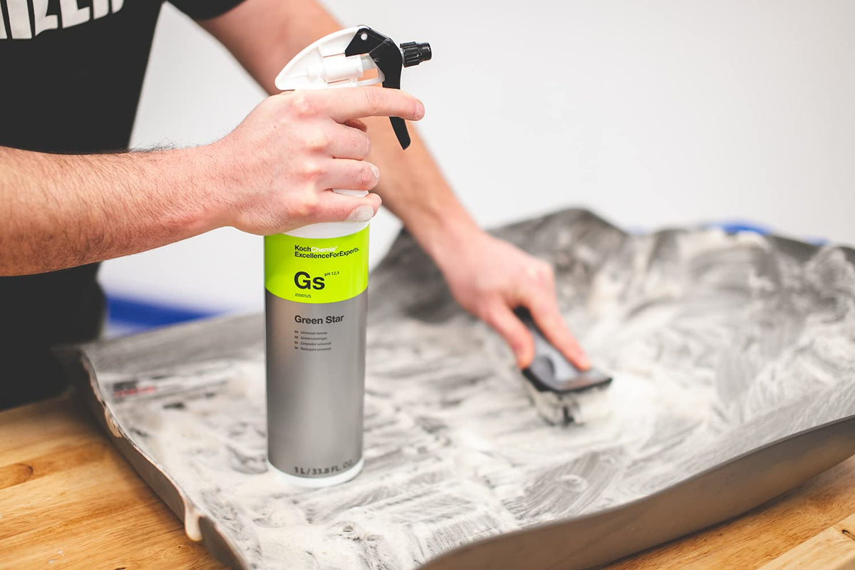 KOCHCHEMIE Green Star cleaning workshop floor improving slip resistance